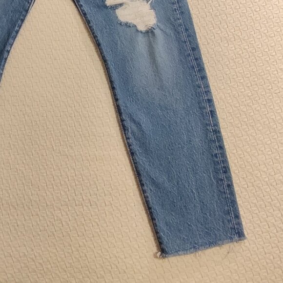 Levi’s PREMIUM womens 26 Wedgie Straight Button Fly BIG E - Picture 2 of 9